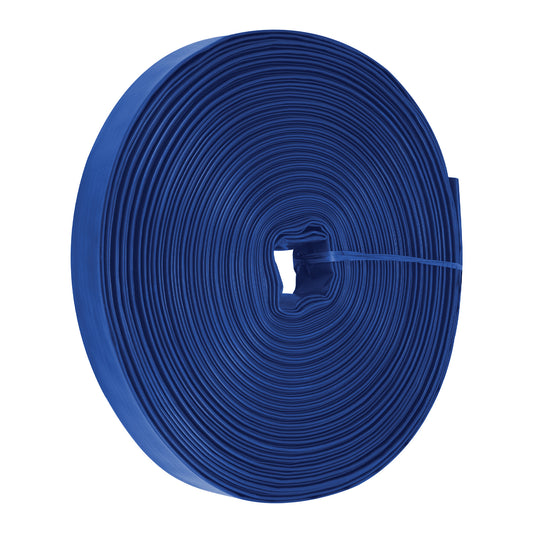 M210D Manguera plana p/descarga de agua, PVC flexible, 2' x 100 m"