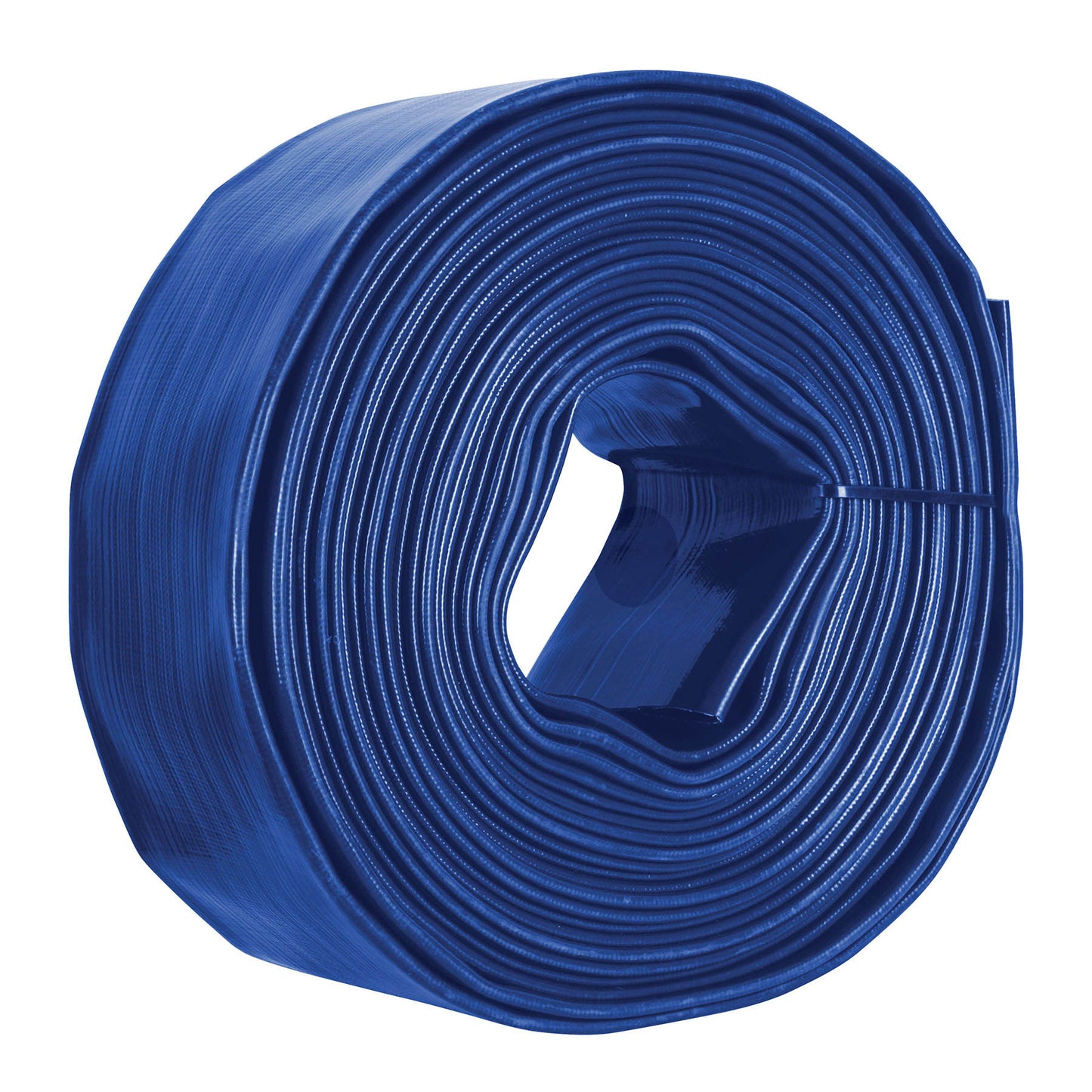M310D Manguera plana p/descarga de agua, PVC flexible, 3' x 100 m"