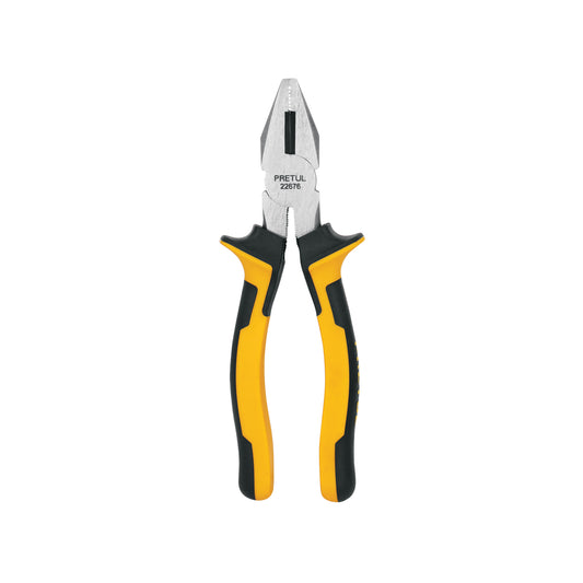 PEL-7PX Alicate para electricista 7", mango comfort grip, Pretul