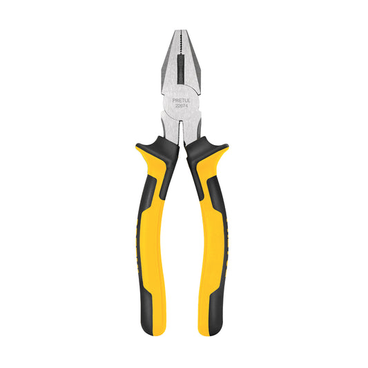 PEL-8PX Alicate para electricista 8', mango comfort grip, Pretul