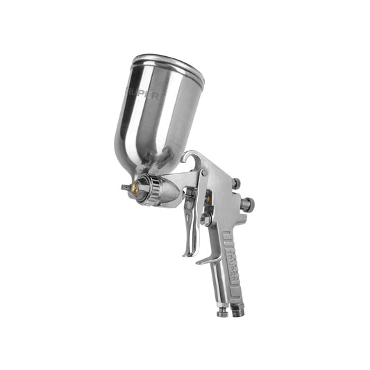 PIPI-422 Pistola p/pintar gravedad LVMP,vaso aluminio, boquilla 2.0mm