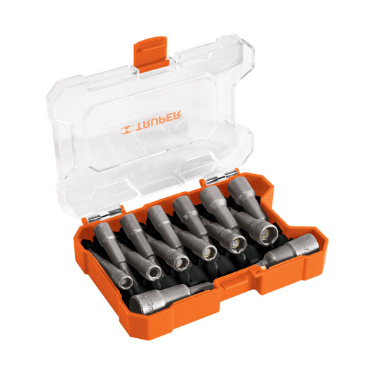 PUNCA-14X Juego de dados magnéticos para taladro,14 pzas,Truper Expert"