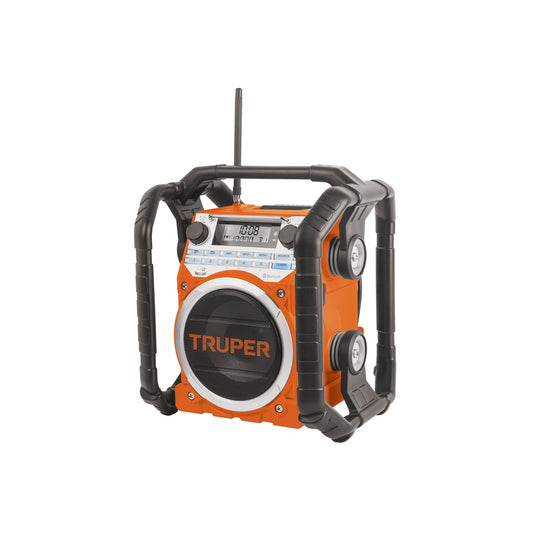 RADIO Radio digital, AM/FM, pantalla LCD, resistente al agua"