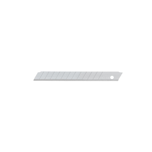 REP-CUT-5 Cuchillas de repuesto para bisturí de 9 mm, 10 piezas