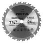 ST-724P Disco sierra p/madera 7-1/4',24 dientes, centro 5/8', Pretul"