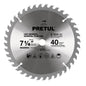 ST-740P Disco sierra p/madera 7-1/4',40 dientes ,centro 5/8', Pretul"