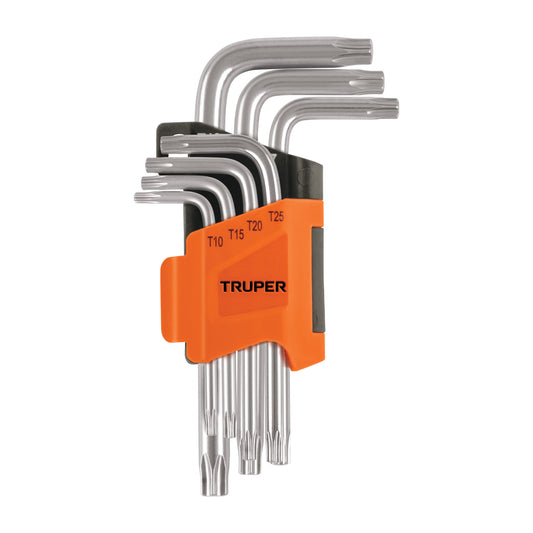 TORX-7C Juego de 7 llaves torx, organizador abatible