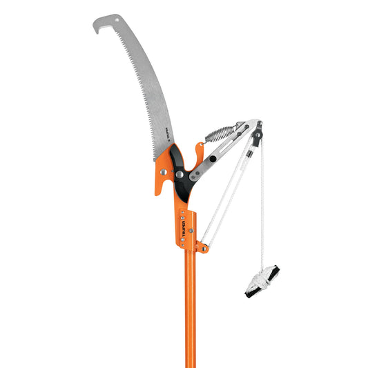 TR-82M-F Cortador doble cuchilla, mango telescópico de fibra de vidrio 3.6m