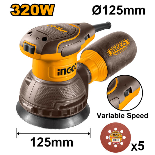 LIJADORA ROTORBITAL 110/120V 320W