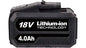 Bateria Litio 18V - 4.0Ah Marca WESCO