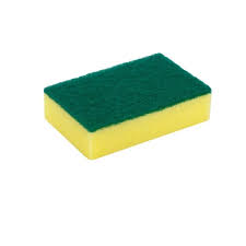 ESPONJA LAVALOZA DOBLE USO VERDE-AMARILLA