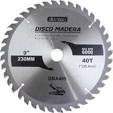 SIERRA CIRCULAR MADERA 9" 40 T
