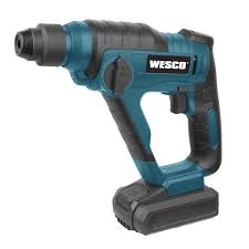 Rotomartillo SDS Plus 18V + Cargador + Bateria 1.5Ah Marca WESCO