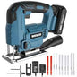 Sierra Caladora 18V + Cargador + Bateria 1.5Ah Marca WESCO