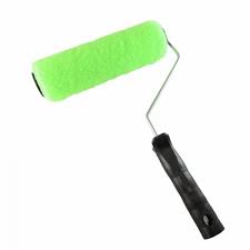 RODILLO FELPA POPULAR VERDE 9"