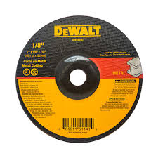 DISCO 13 CORTE METAL T 27 7" X 1/8" DEWALT ACCESORIOS