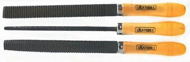 LIMA ESCOFINA MANGO MADERA 8" 3PCS