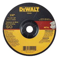DISCO 19 PULIR METAL T 27 7" X 1/4" DEWALT ACCESORIOS